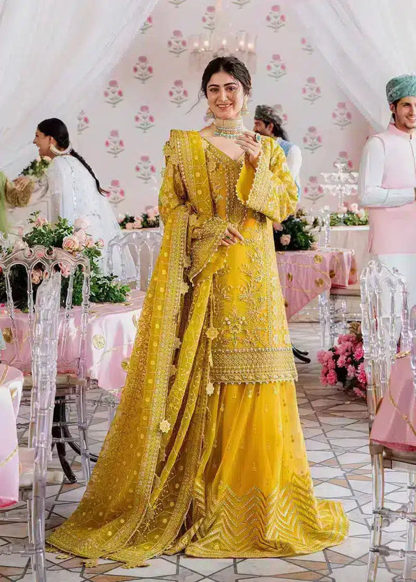 Akbar Aslam | Shadmani Luxury Formals 23 | Meena - Pakistani Clothes - Hoorain Designer Wear
