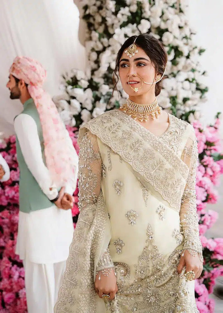 Akbar Aslam | Shadmani Luxury Formals 23 | Nahla - Pakistani Clothes - Hoorain Designer Wear