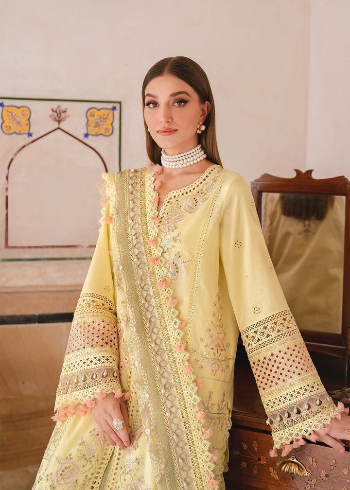 Akbaraslam | Hayat Luxury Lawn 24 | CAVIAR - Pakistani Clothes - Hoorain Designer Wear