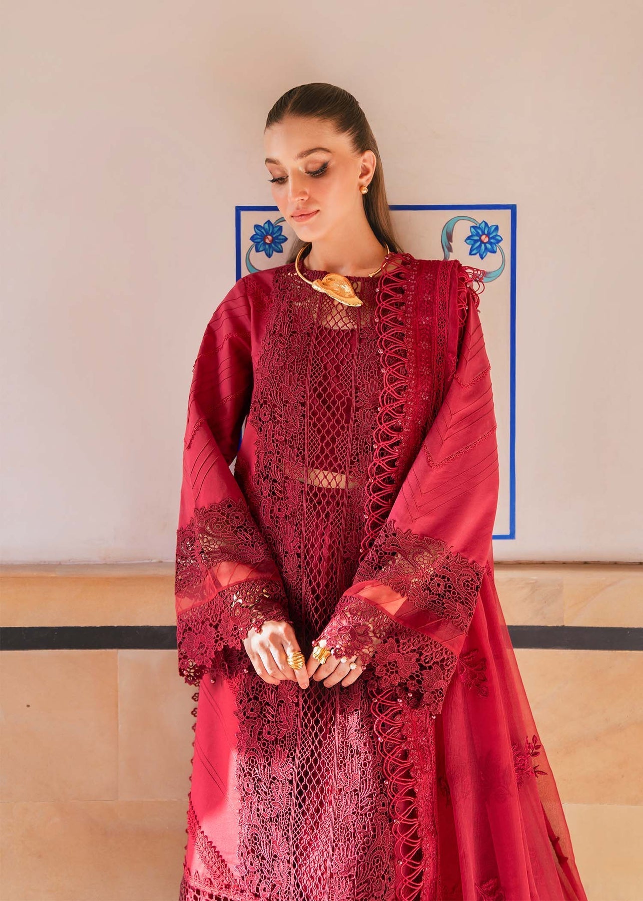 Akbaraslam | Hayat Luxury Lawn 24 | JULIET - Pakistani Clothes - Hoorain Designer Wear