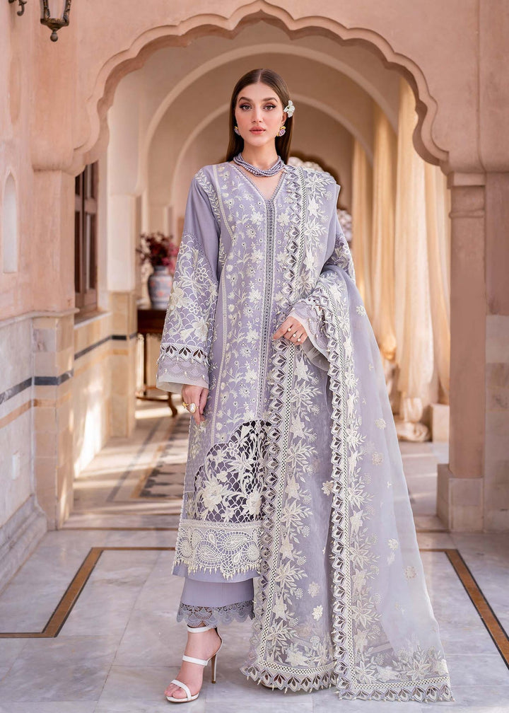 Akbaraslam | Hayat Luxury Lawn 24 | MIST - Pakistani Clothes - Hoorain Designer Wear