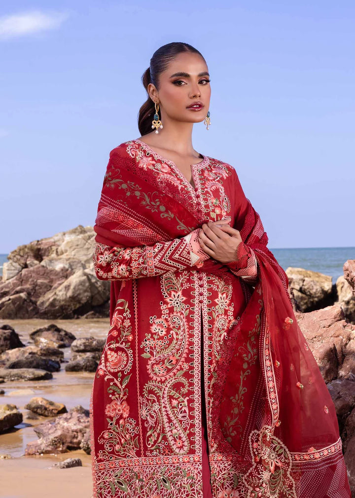 Akbar Aslam | Oasis Lawn 24 | Petuna - Hoorain Designer Wear - Pakistani Ladies Branded Stitched Clothes in United Kingdom, United states, CA and Australia