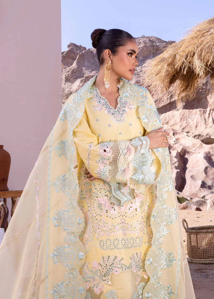 Akbar Aslam | Oasis Lawn 24 | Dahlia - Hoorain Designer Wear - Pakistani Ladies Branded Stitched Clothes in United Kingdom, United states, CA and Australia