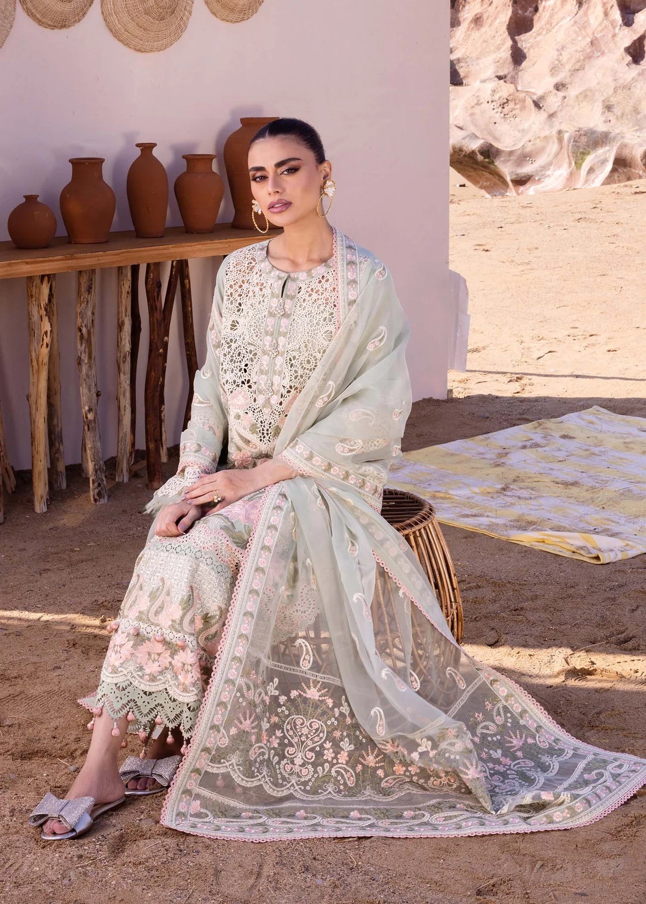 Akbar Aslam | Oasis Lawn 24 | Alberta - Pakistani Clothes for women, in United Kingdom and United States