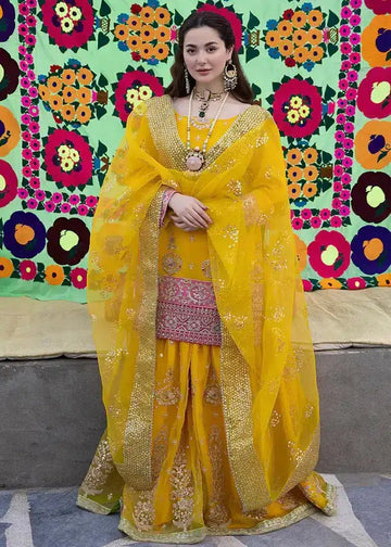 Ali Xesshan | Bhaag Lagay Rain | BUTTERCUP – LP - 003 - Pakistani Clothes - Hoorain Designer Wear