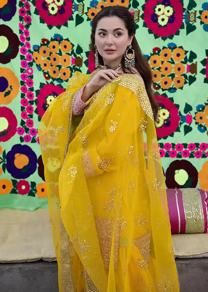 Ali Xesshan | Bhaag Lagay Rain | BUTTERCUP – LP - 003 - Pakistani Clothes - Hoorain Designer Wear