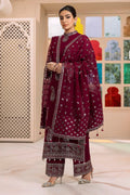 Alizeh | Dua Formals 23 | DUA - V01D06A - AMAYA ( MAGENTA ) - Pakistani Clothes - Hoorain Designer Wear