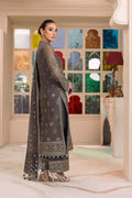 Alizeh | Dua Formals 23 | DUA - V01D06B - AMAYA ( GREY ) - Pakistani Clothes - Hoorain Designer Wear