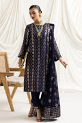 Alizeh | Dua Formals 23 | DUA - V02D01A - AIREEN(NAVY BLUE) - Pakistani Clothes - Hoorain Designer Wear