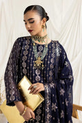 Alizeh | Dua Formals 23 | DUA - V02D01A - AIREEN(NAVY BLUE) - Pakistani Clothes - Hoorain Designer Wear