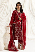 Alizeh | Dua Formals 23 | DUA - V02D02A - ALARA(RED) - Pakistani Clothes - Hoorain Designer Wear