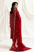 Alizeh | Dua Formals 23 | DUA - V02D02A - ALARA(RED) - Pakistani Clothes - Hoorain Designer Wear