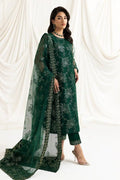 Alizeh | Dua Formals 23 | DUA - V02D05A - ELNAZ(GREEN) - Pakistani Clothes - Hoorain Designer Wear