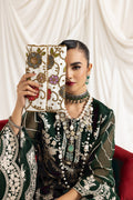 Alizeh | Formals Collection | Clara B (GREEN) - Pakistani Clothes - Hoorain Designer Wear