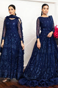 Alizeh | Formals Collection | Glace Blue - Pakistani Clothes - Hoorain Designer Wear