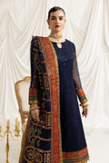 Alizeh | Formals Collection | Mehlika C (BLUE) - Pakistani Clothes - Hoorain Designer Wear