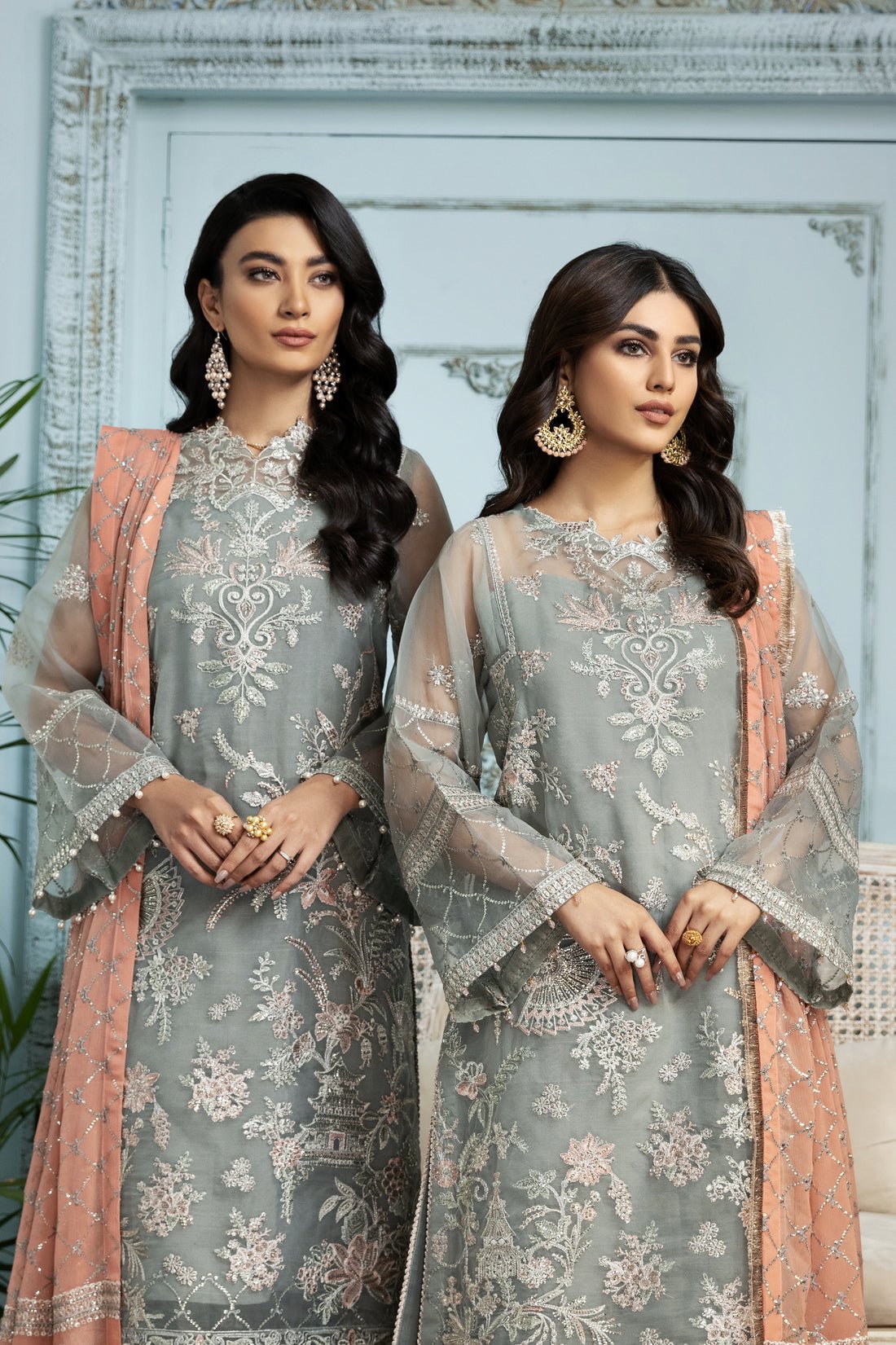 Alizeh | Formals Collection | Zamair - Pakistani Clothes - Hoorain Designer Wear