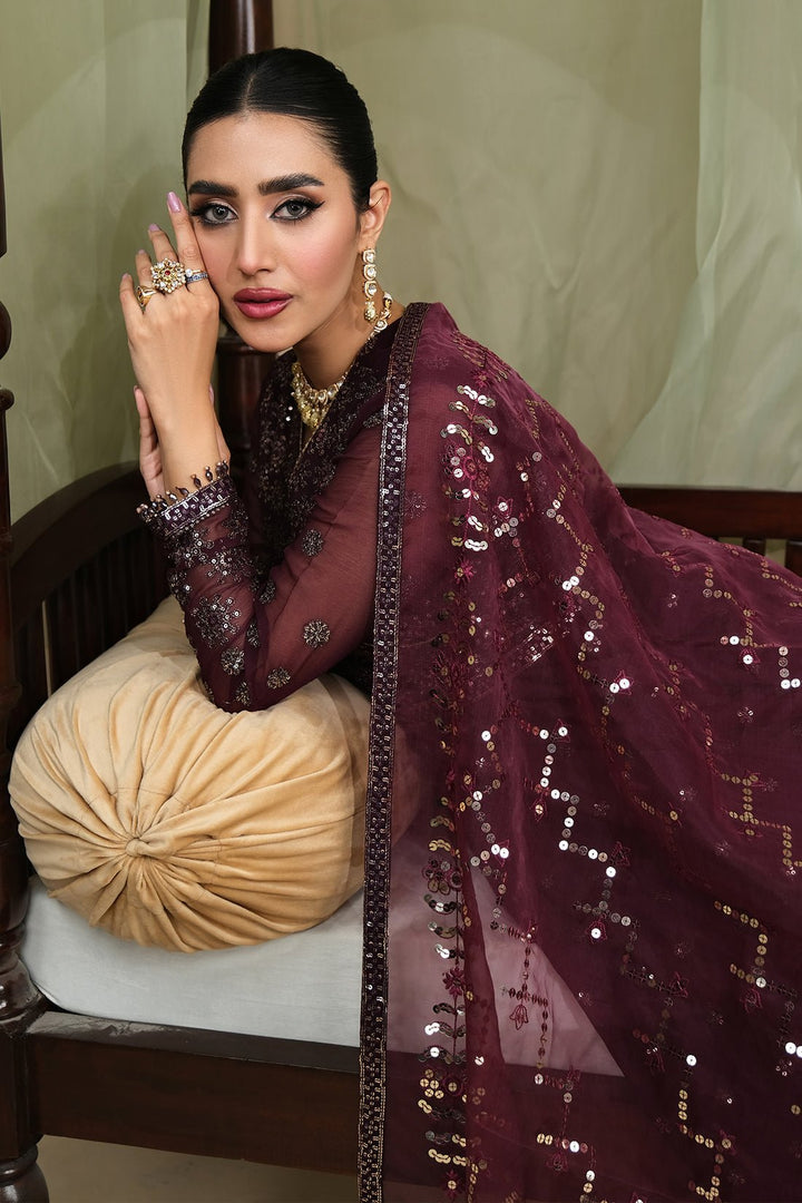 Alizeh | Formals Collection | ZURI UF - V03D03 - Pakistani Clothes - Hoorain Designer Wear