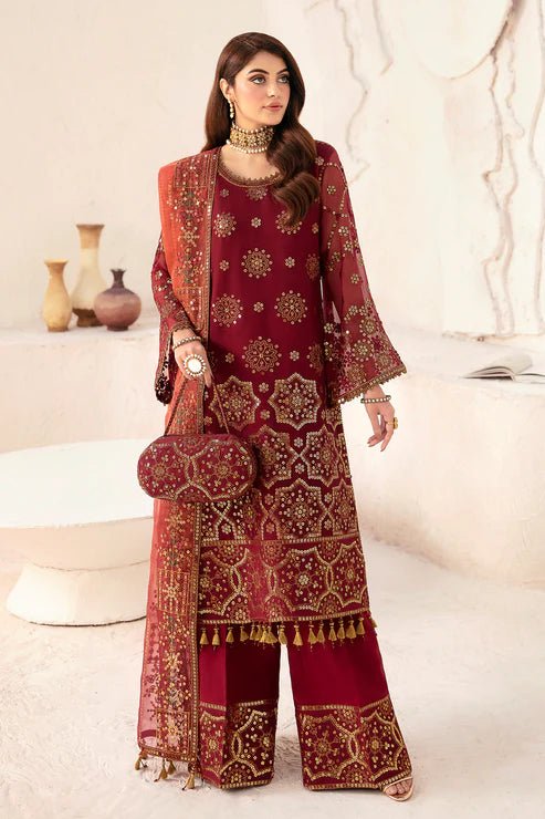 Alizeh | Heer Festive Collection 24 | AWEEN - V17D06 - Pakistani Clothes - Hoorain Designer Wear