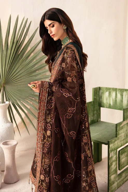 Alizeh | Heer Festive Collection 24 | Hazel - V17D01 - Pakistani Clothes - Hoorain Designer Wear