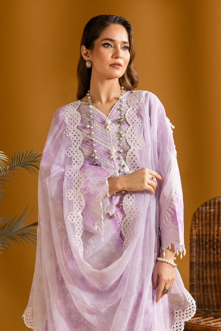 Alizeh | Maahi Embroidered Lawn | Ayla - Pakistani Clothes - Hoorain Designer Wear