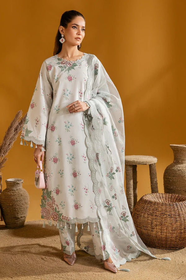 Alizeh | Maahi Embroidered Lawn | Ivy - Pakistani Clothes - Hoorain Designer Wear