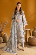 Alizeh | Maahi Embroidered Lawn | Lina - Pakistani Clothes - Hoorain Designer Wear