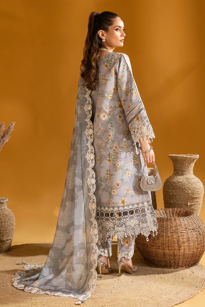 Alizeh | Maahi Embroidered Lawn | Lina - Pakistani Clothes - Hoorain Designer Wear