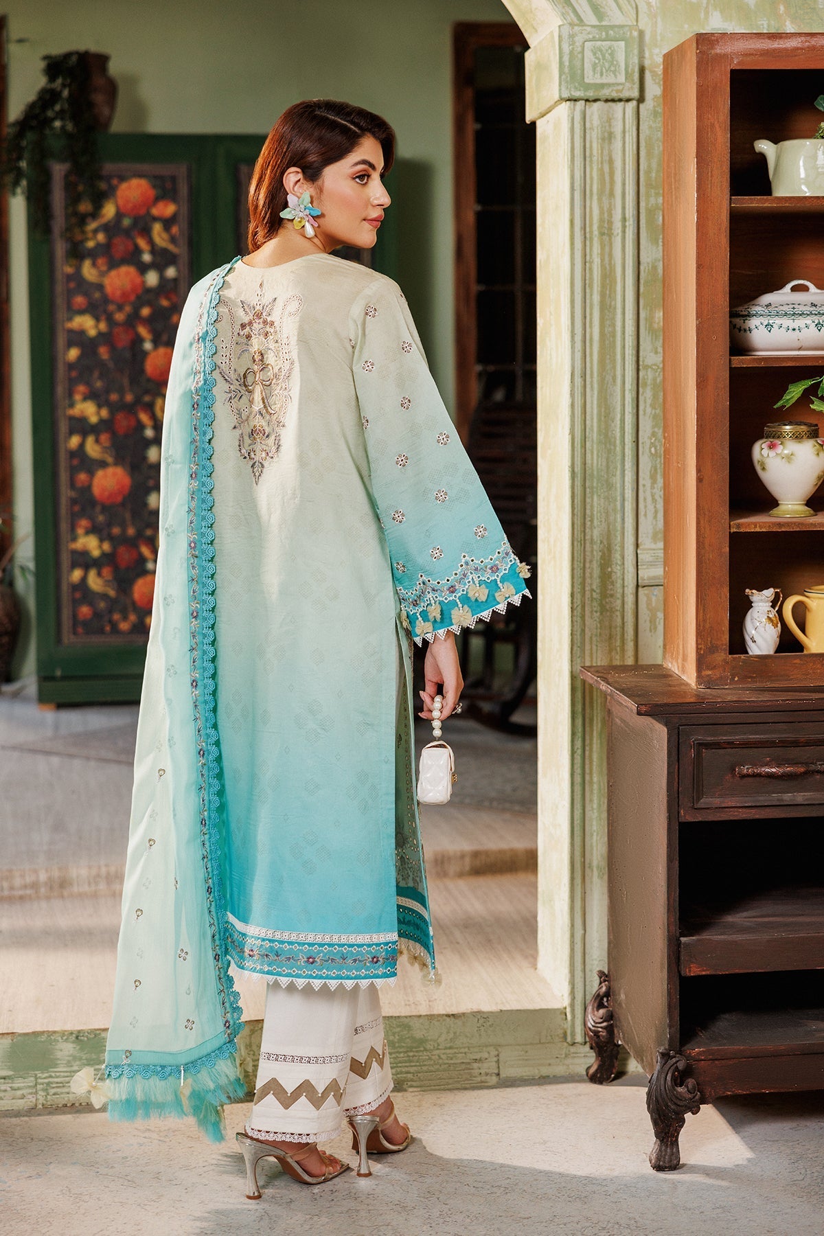 Alizeh | Maahi Vol 2 | AF - EPL - 7016 - ZARI - Pakistani Clothes - Hoorain Designer Wear