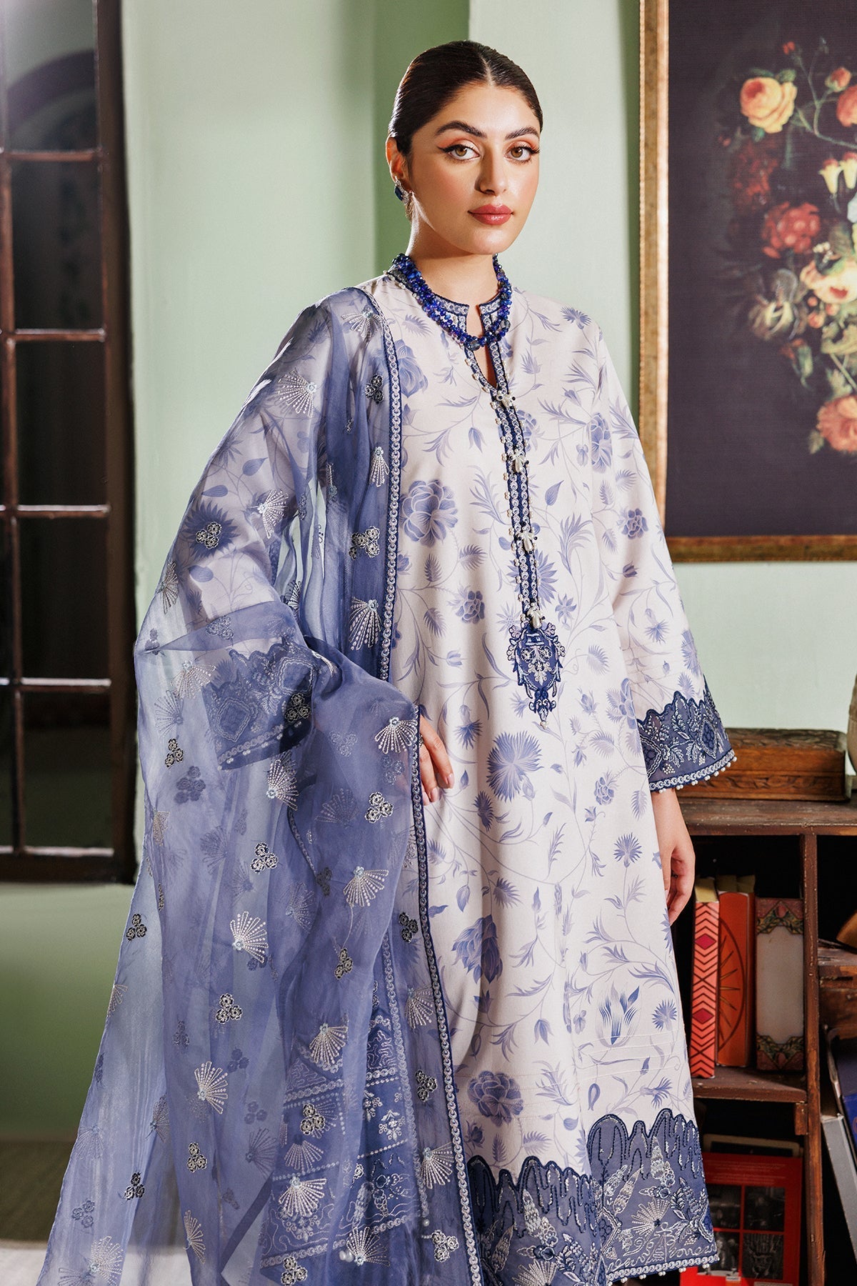 Alizeh | Maahi Vol 2 | AF - EPL - 7019 - SHAM - Pakistani Clothes - Hoorain Designer Wear