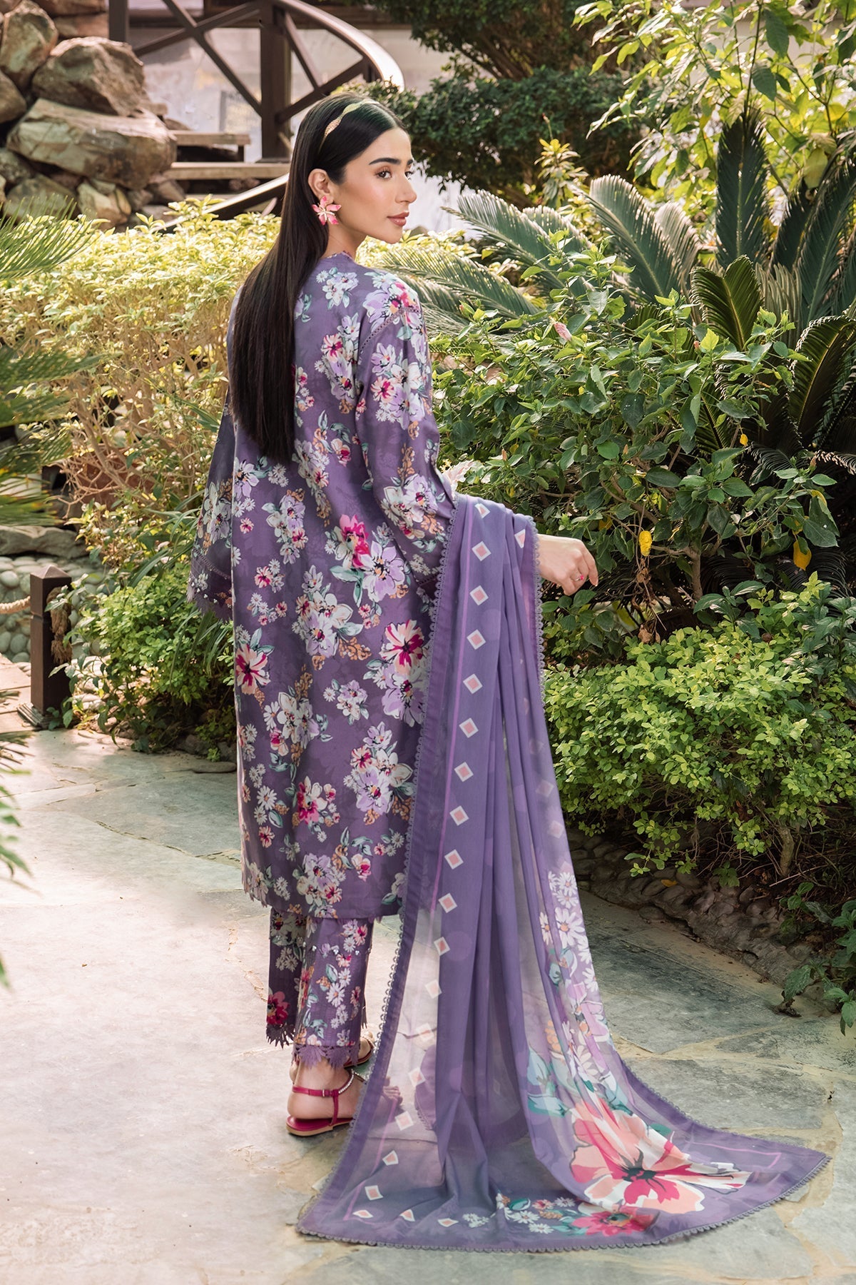 Alizeh | Sheen Lawn Prints 24 | INDIGO - Pakistani Clothes - Hoorain Designer Wear