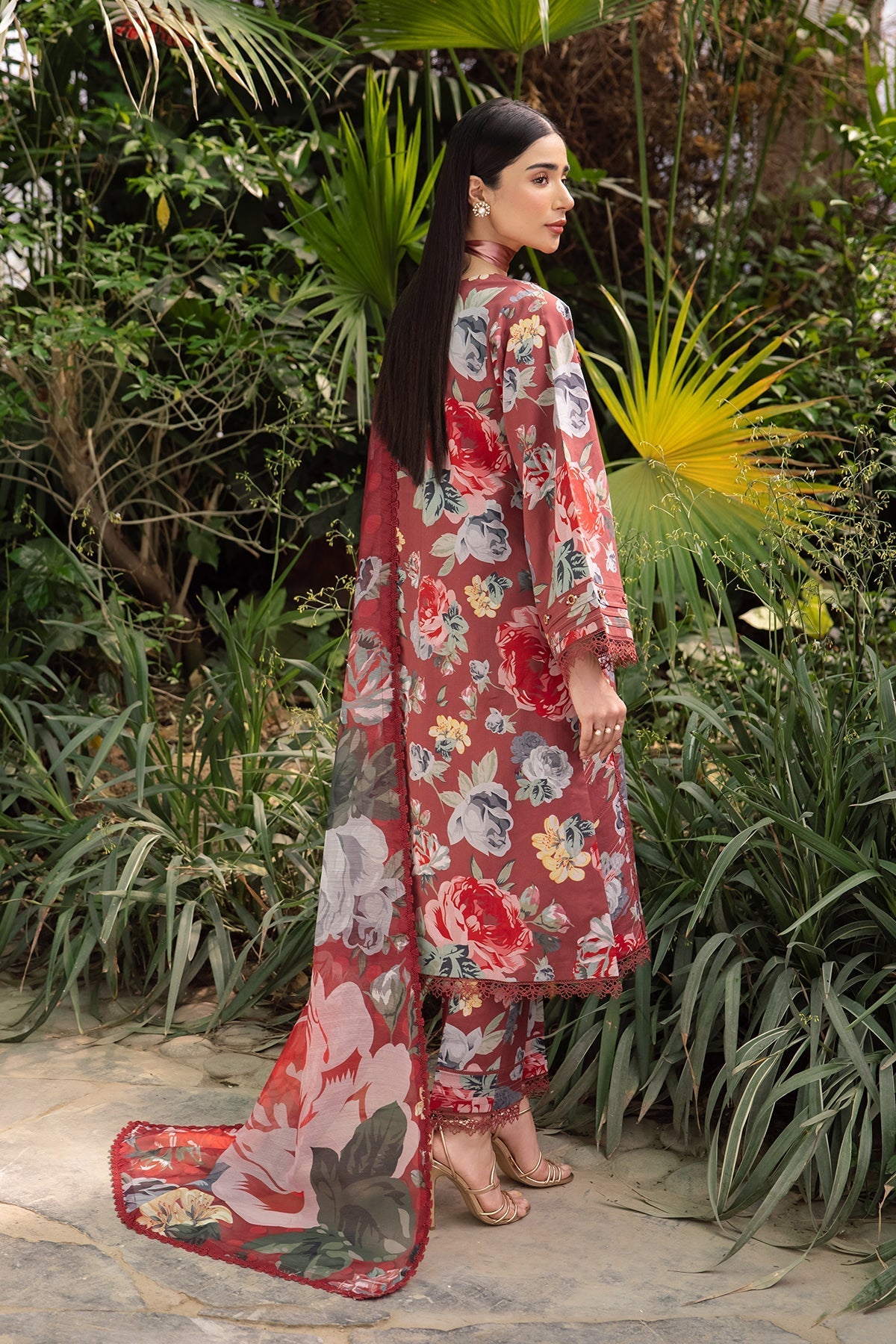 Alizeh | Sheen Lawn Prints 24 | PETUNIA - Pakistani Clothes - Hoorain Designer Wear