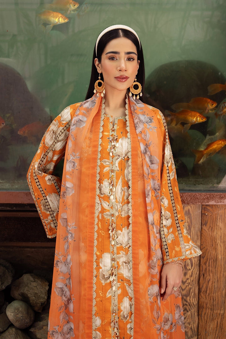 Alizeh | Sheen Lawn Prints 24 | SUNFLOWER - Pakistani Clothes - Hoorain Designer Wear