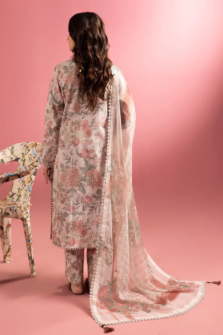 Alizeh | Sheen Lawn Prints 24 | Sunset Blush - Pakistani Clothes - Hoorain Designer Wear