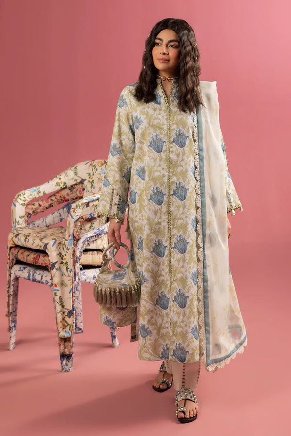 Alizeh | Sheen Lawn Prints 24 | Tesoro - Pakistani Clothes - Hoorain Designer Wear