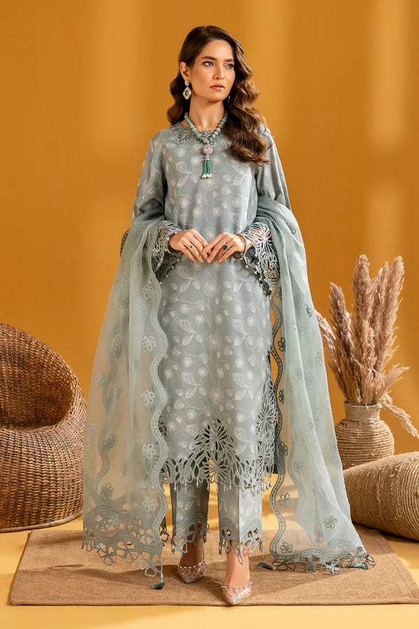 Alizeh | Maahi Embroidered Lawn | Nyra - Hoorain Designer Wear - Pakistani Ladies Branded Stitched Clothes in United Kingdom, United states, CA and Australia