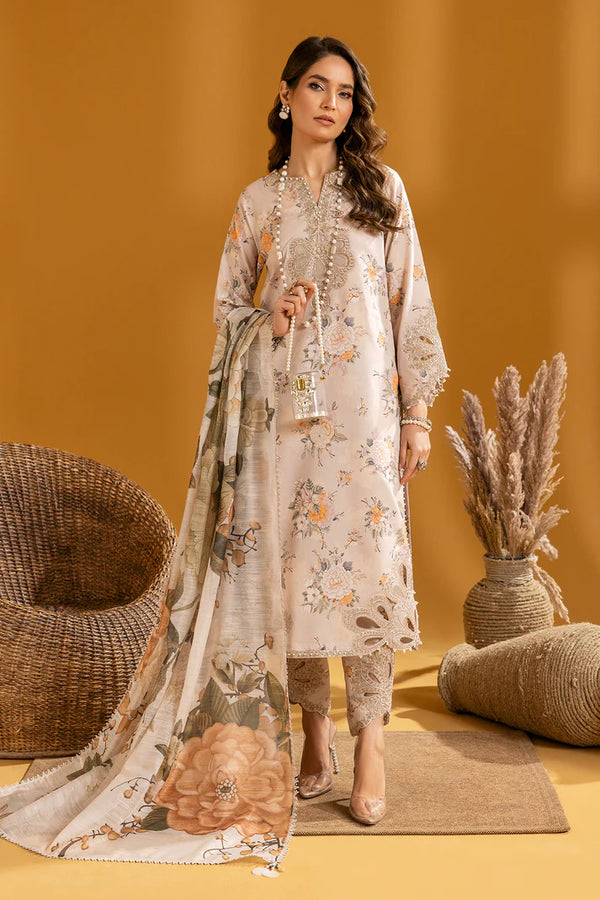 Alizeh | Maahi Embroidered Lawn | Hiza - Hoorain Designer Wear - Pakistani Ladies Branded Stitched Clothes in United Kingdom, United states, CA and Australia