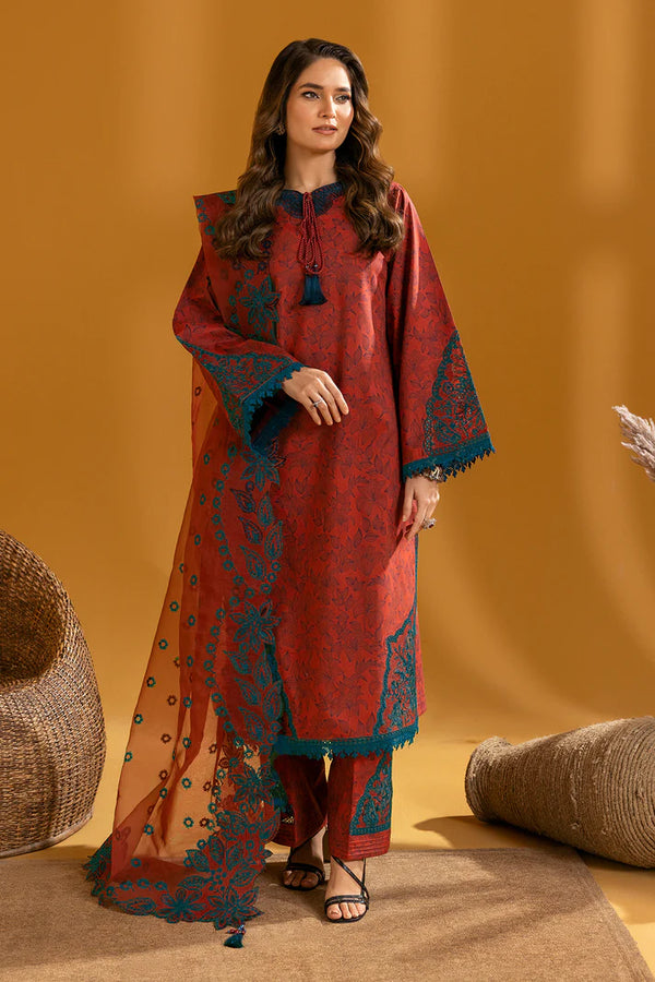 Alizeh | Maahi Embroidered Lawn | Mira - Hoorain Designer Wear - Pakistani Ladies Branded Stitched Clothes in United Kingdom, United states, CA and Australia