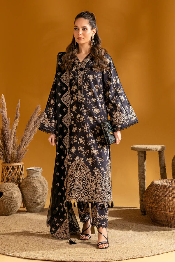 Alizeh | Maahi Embroidered Lawn | Tara - Hoorain Designer Wear - Pakistani Ladies Branded Stitched Clothes in United Kingdom, United states, CA and Australia