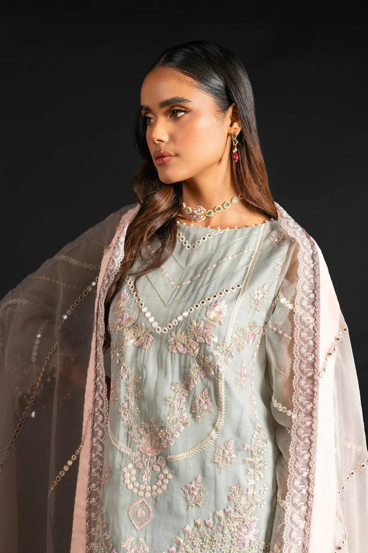 Alkaram | Heavy Formals 24 | HF - 03 - 24 - Dove Grey - Pakistani Clothes - Hoorain Designer Wear