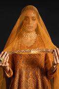 Alkaram | Heavy Formals 24 | HF - 05 - 24 - Ochre - Pakistani Clothes - Hoorain Designer Wear