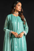 Alkaram | Heavy Formals 24 | HF - 09 - 24 - Green - Pakistani Clothes - Hoorain Designer Wear