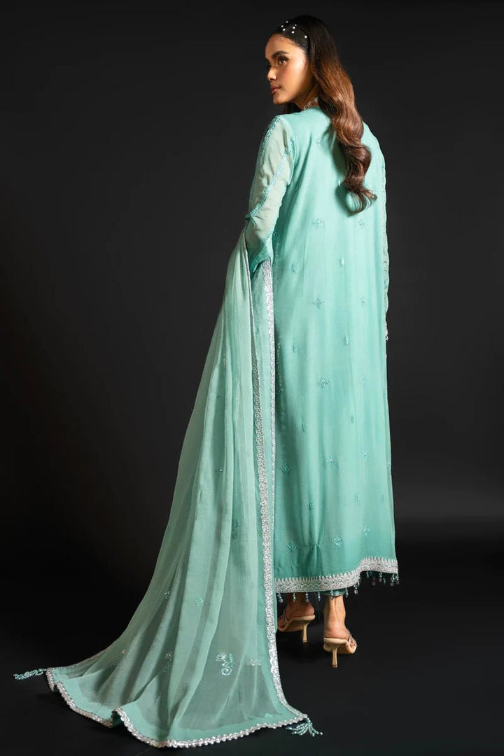 Alkaram | Heavy Formals 24 | HF - 09 - 24 - Green - Pakistani Clothes - Hoorain Designer Wear