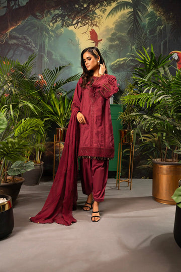 Alkaram | Luxury Lawn 24 | EC - 12 - 24 - Pakistani Clothes - Hoorain Designer Wear