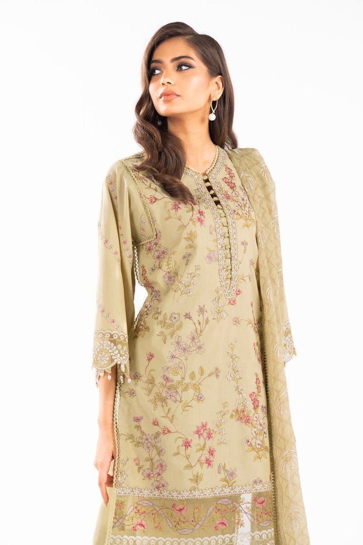 Alkaram | Luxury Lawn 24 | EC - 13 - 24 - Pakistani Clothes - Hoorain Designer Wear