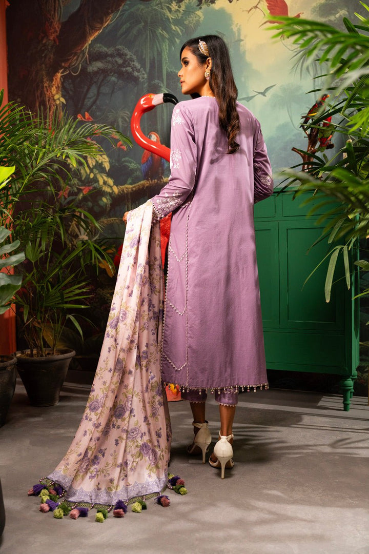 Alkaram | Luxury Lawn 24 | EC - 16 - 2 - Pakistani Clothes - Hoorain Designer Wear