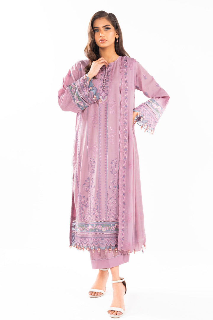 Alkaram | Luxury Lawn 24 | EC-05-24 - Hoorain Designer Wear - Pakistani Designer Clothes for women, in United Kingdom, United states, CA and Australia