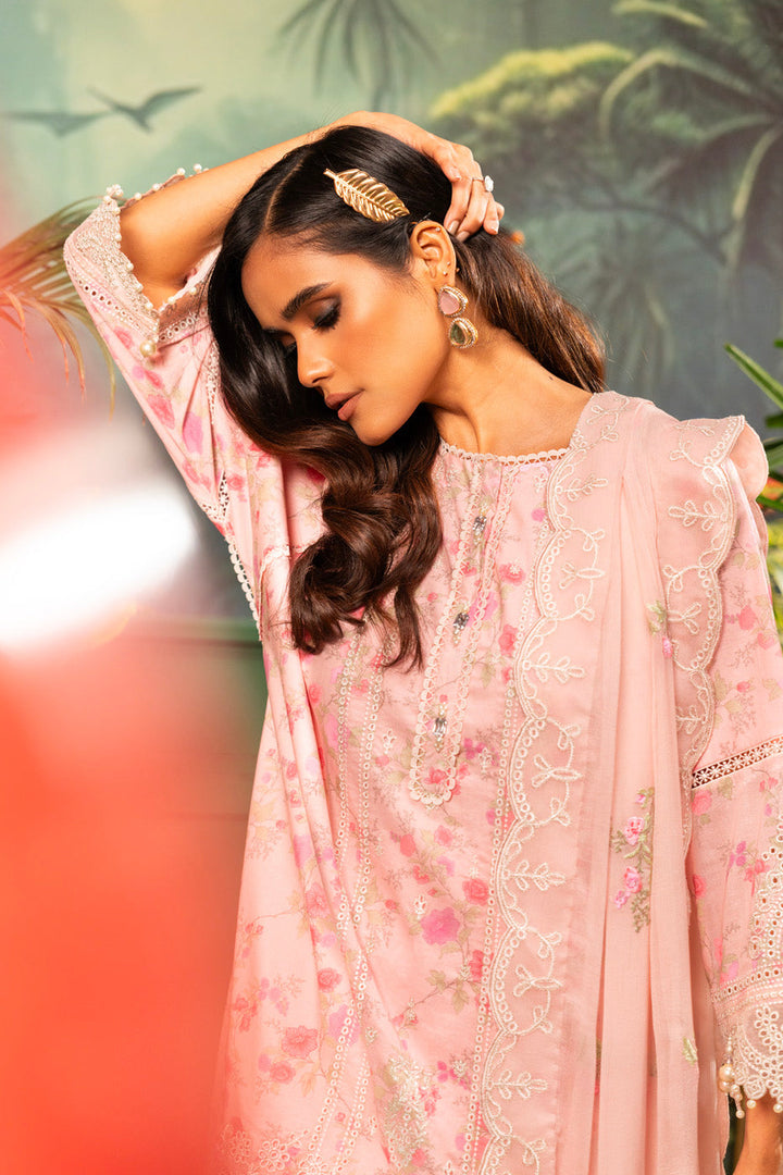 Alkaram | Luxury Lawn 24 | EC-01-24 - Hoorain Designer Wear - Pakistani Ladies Branded Stitched Clothes in United Kingdom, United states, CA and Australia