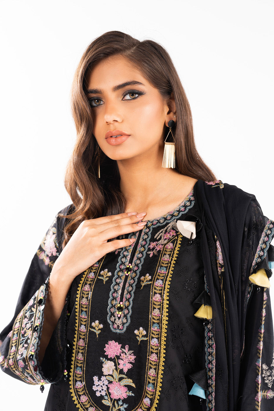 Alkaram | Luxury Lawn 24 | EC-10-24 - Pakistani Clothes for women, in United Kingdom and United States