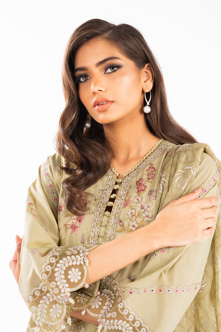 Alkaram | Luxury Lawn 24 | EC-13-24 - Hoorain Designer Wear - Pakistani Ladies Branded Stitched Clothes in United Kingdom, United states, CA and Australia